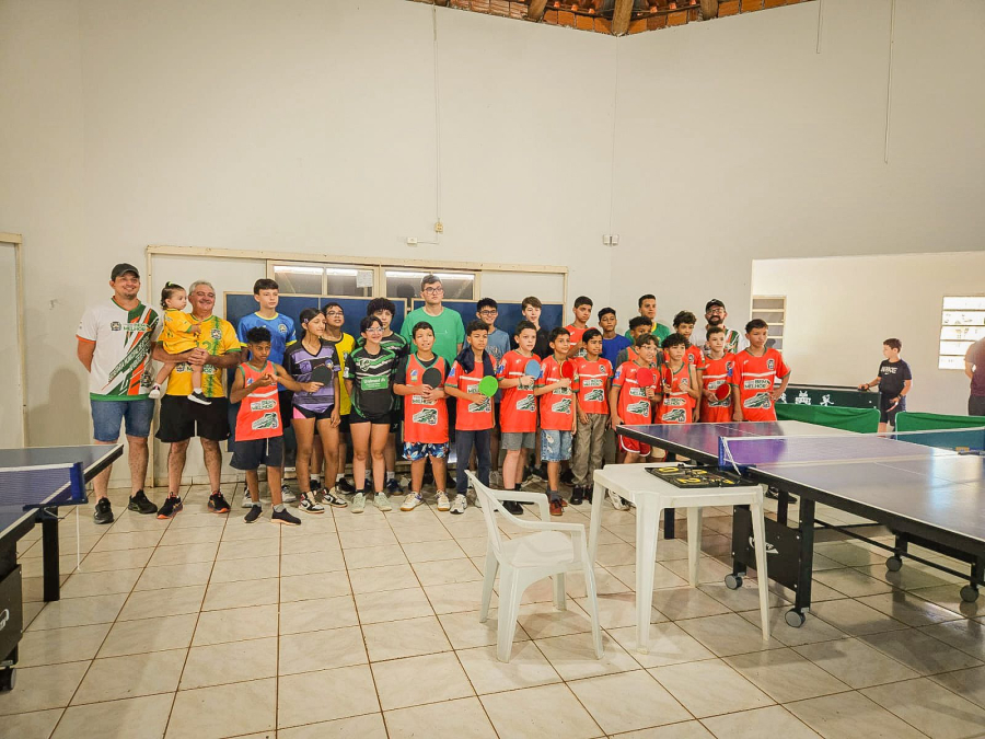 Destaque regional: Chapadão do Sul brilha em competição de tênis de mesa
