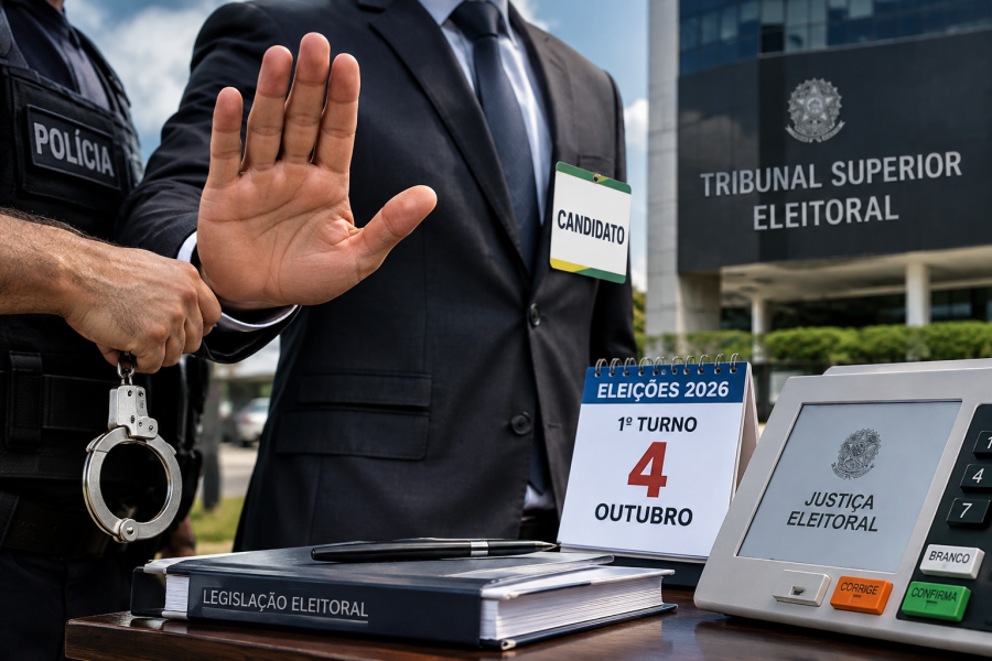 Atenção às Eleições 2026: candidatos entram em período de proteção contra prisão