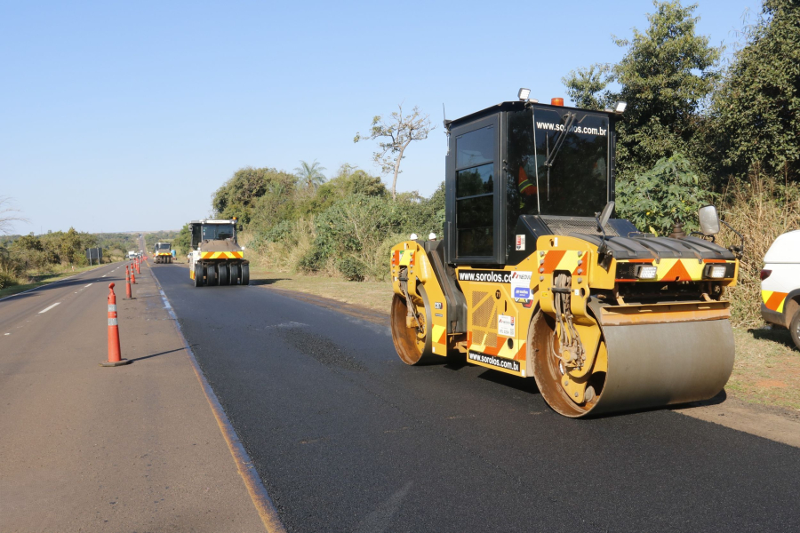  Obras e manutenção provocam desvios e alterações no tráfego da BR-163/MS nesta quinta-feira