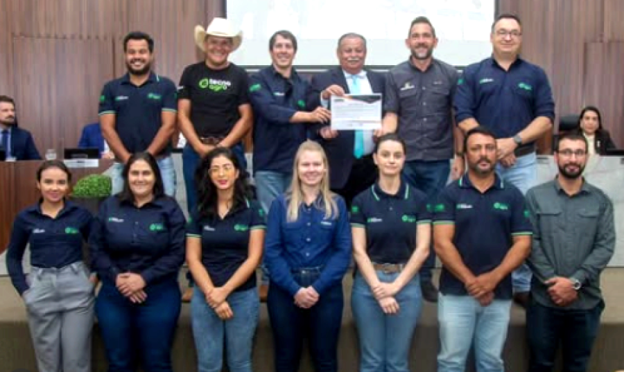 Câmara de Chapadão do Sul reconhece impacto da TecnoAgro com moção à Fundação Chapadão