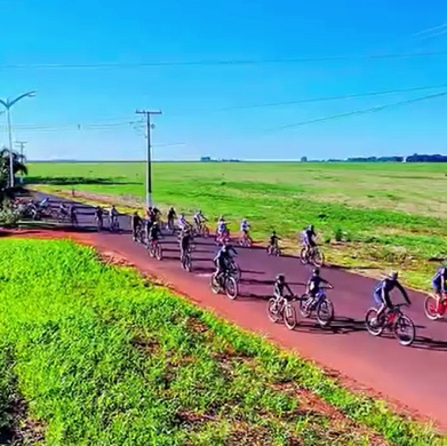 Pedal pela Saúde reúne dezenas e ganha força para virar tradição em Chapadão do Sul