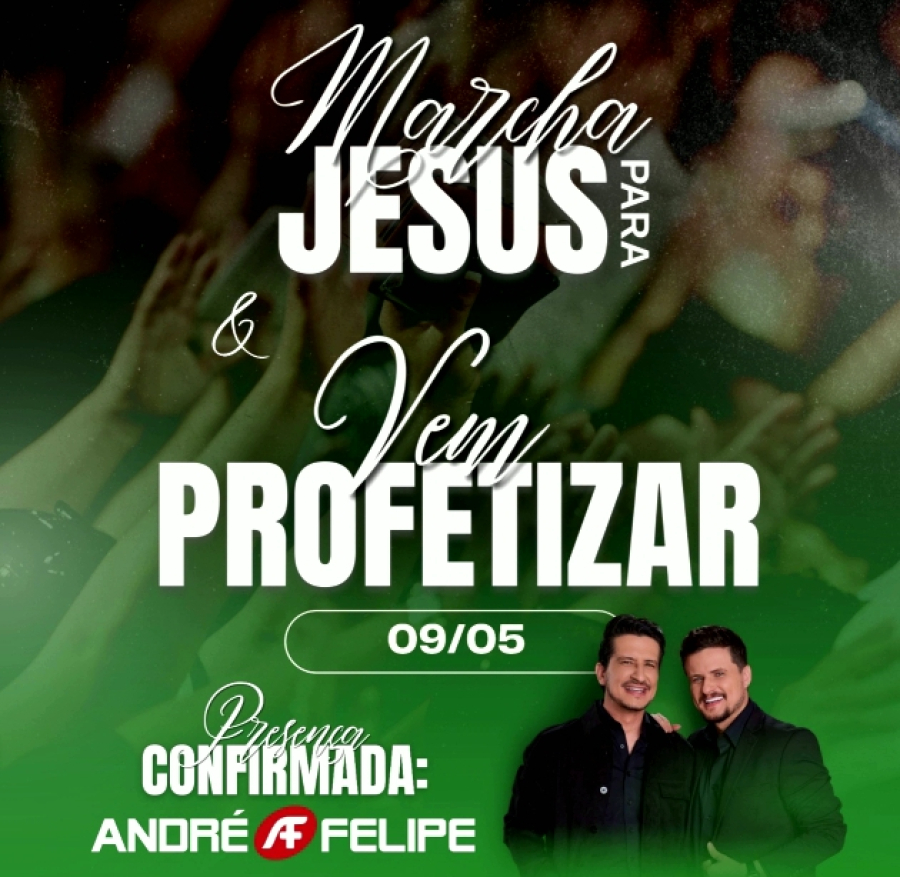 Marcha para Jesus volta após 12 anos e deve reunir multidão em Chapadão do Sul no dia 9 de maio