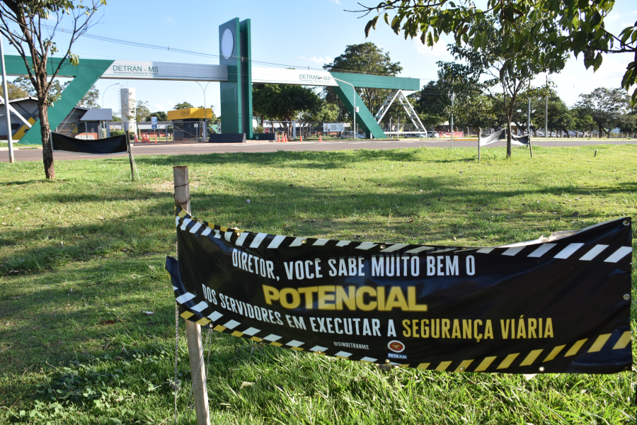 Greve pode travar atendimento do Detran-MS em Mato Grosso do Sul