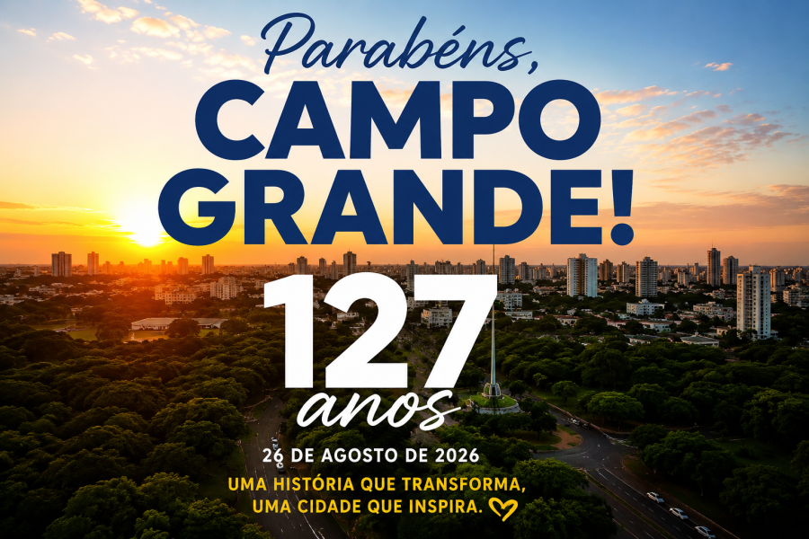 Campo Grande completa 127 anos, mas chuva cancela programação de aniversário