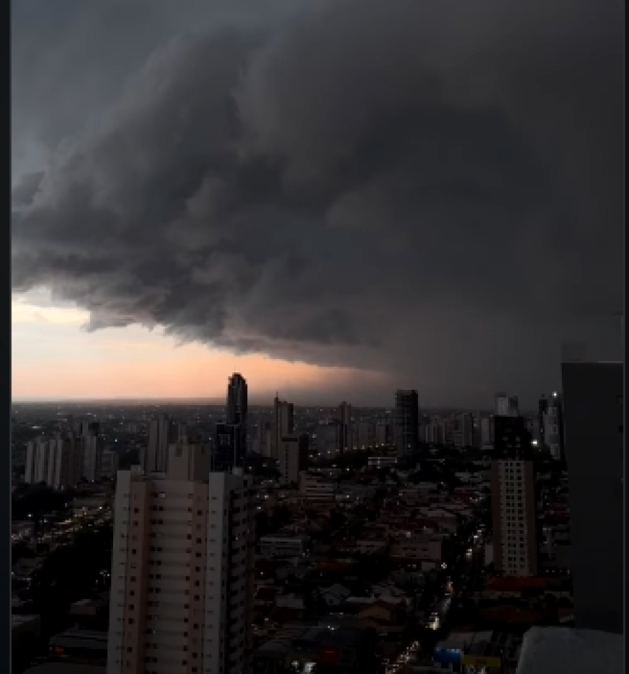 Temporal causa estragos em Campo Grande e deixa cidade sob alerta para novas tempestades