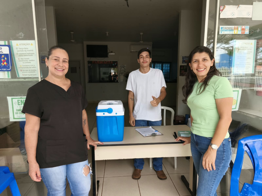 Vacinação antirrábica movimenta Chapadão do Sul e já supera 120 animais atendidos no Flamboyant