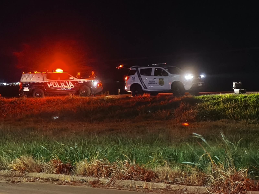 HOMEM MORRE APÓS SER ATINGIDO POR CAMINHÃO NA AVENIDA MUNICIPAL, EM CHAPADÃO DO SUL