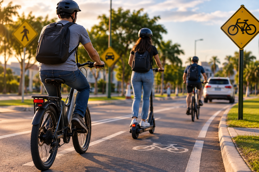 Bicicletas elétricas: palestra gratuita vai esclarecer regras de circulação em Chapadão do Sul