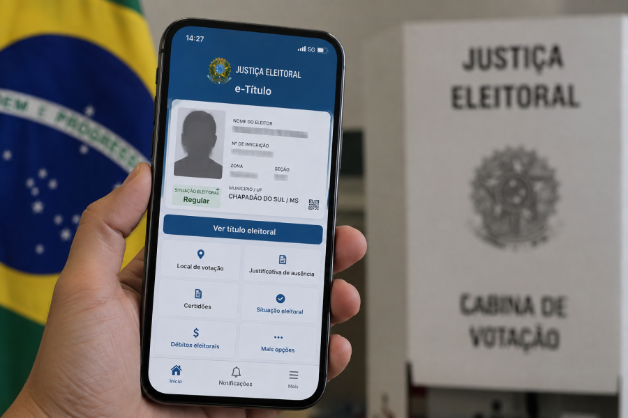 e-Título nas Eleições 2026: veja como usar o aplicativo para votar e justificar ausência