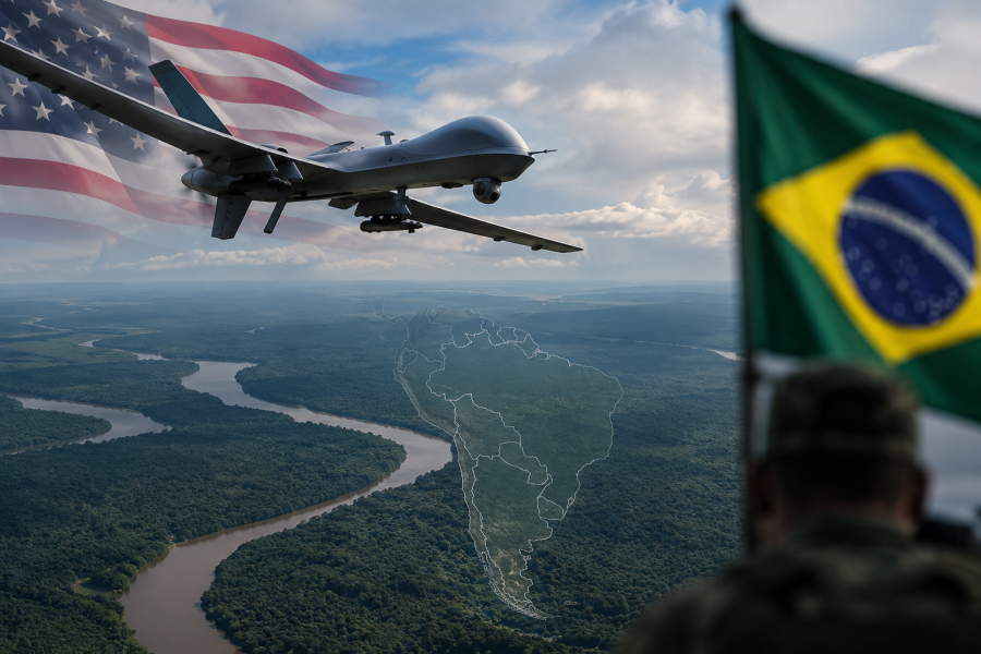 Drones dos EUA na América do Sul acendem alerta no governo brasileiro