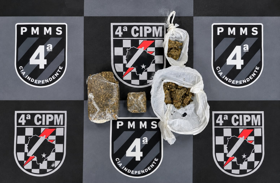 Jovem é presa com 113 gramas de maconha durante ação da Força Tática em Chapadão do Sul