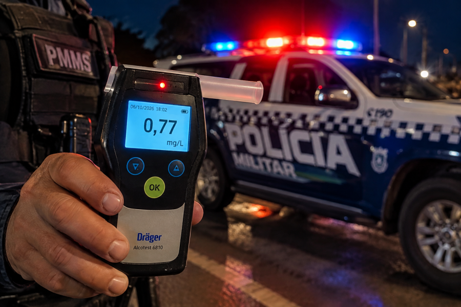 Motorista embriagado é preso após atropelar pai e filho e deixar local do acidente em Costa Rica