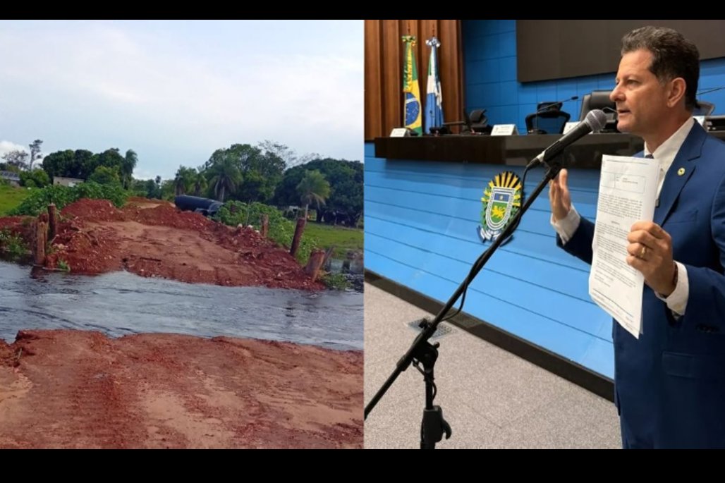 Renato Câmara solicita recursos emergenciais para recuperar pontes e estradas em Batayporã